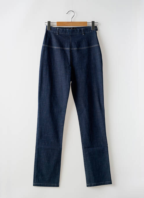 Pantalon slim albastru UN POINT C EST TOUT femeie