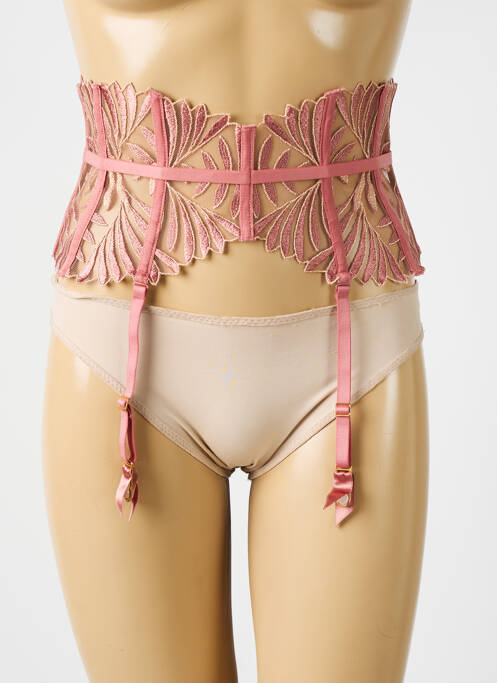 Corset/Jartieră roz AUBADE femeie