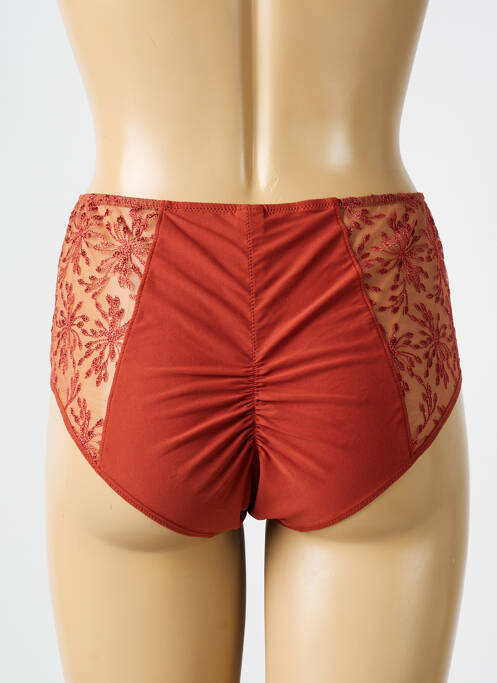 Chilot țesătură satinată portocaliu SIMONE PERELE femme