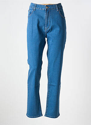 Blugi cu croială slim albastru X-MAX femeie