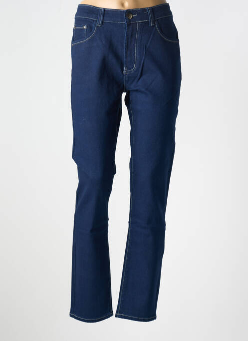 Blugi cu croială slim albastru X-MAX femeie