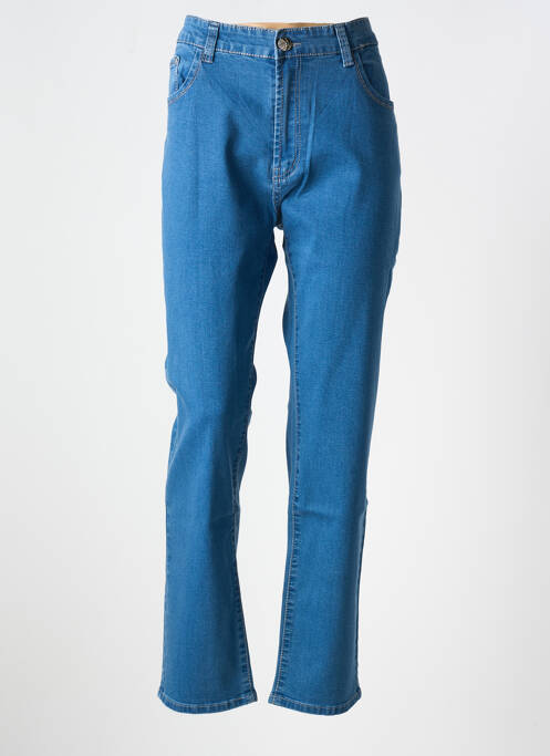 Blugi cu croială slim albastru X-MAX femeie