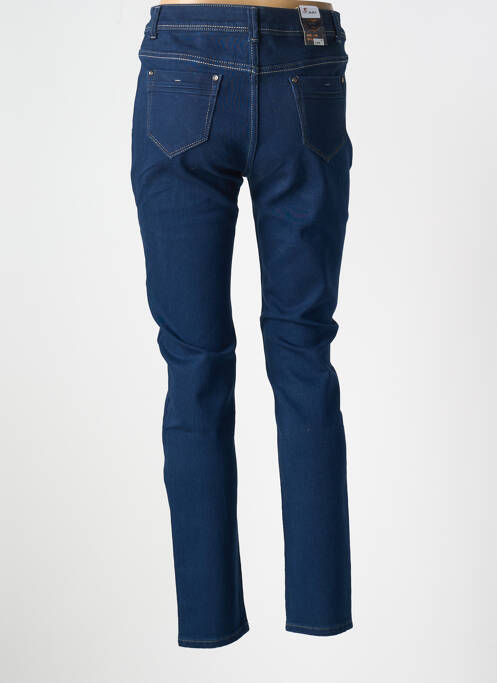 Blugi cu croială slim albastru X-MAX femeie