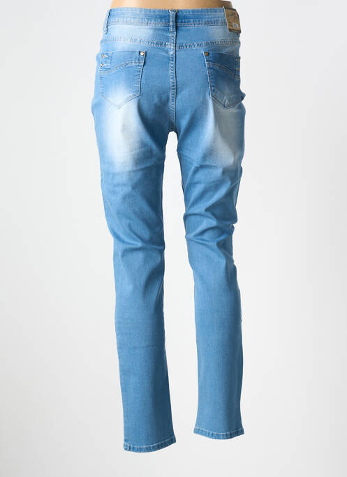 Blugi cu croială slim albastru #144894 femeie