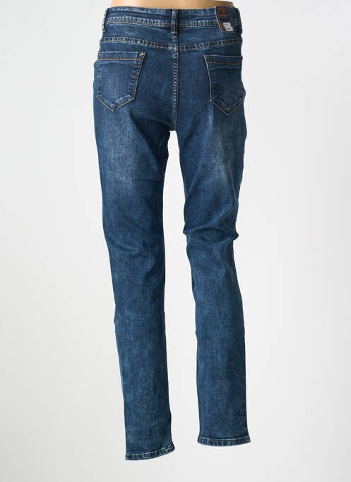 Blugi cu croială slim albastru X-MAX femeie