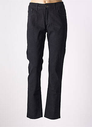 Pantalon drept elasticitate mărime normală negru X-MAX femeie