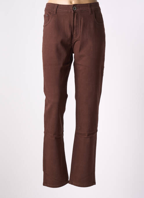Pantalon drept maro X-MAX femeie
