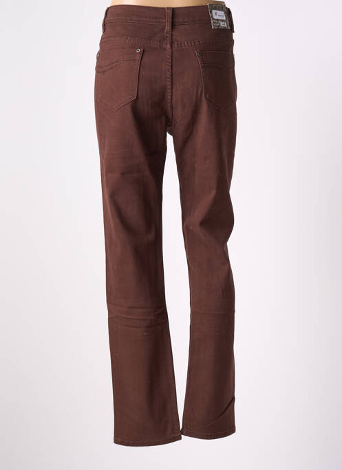 Pantalon drept maro X-MAX femeie