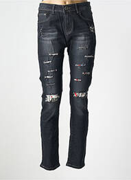 Blugi cu croială slim buzunare gri X-MAX femme