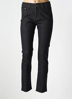 Blugi cu croială slim negru X-MAX femeie