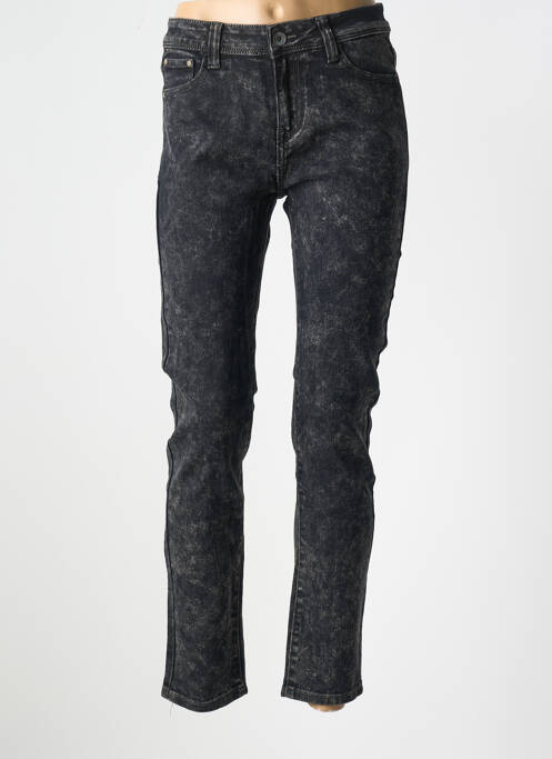 Blugi cu croială slim gri X-MAX femeie