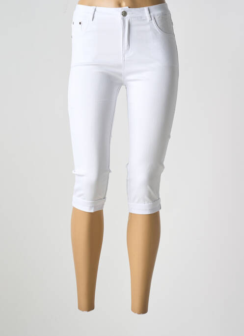 Pantalon trei sferturi alb X-MAX femeie