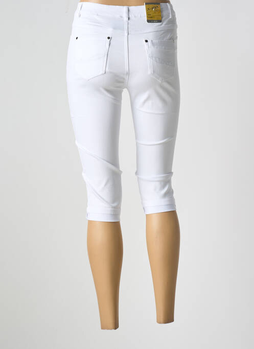 Pantalon trei sferturi alb X-MAX femeie