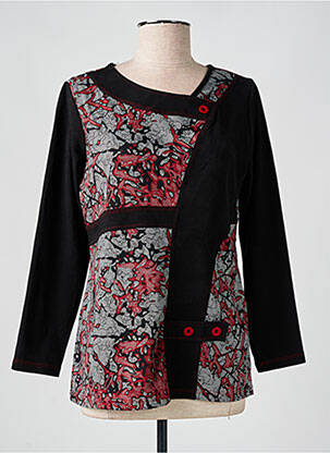 Tricou mâneci lungi mâneci lungi negru S.QUISE femeie