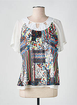 Top alb S.QUISE femeie