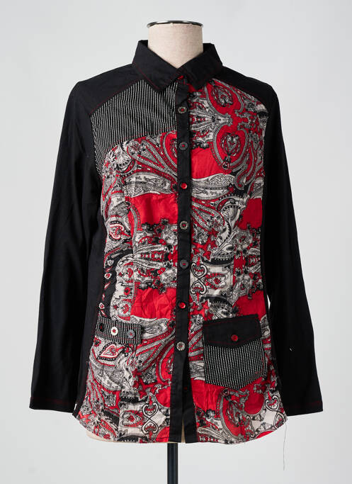 Tunică mâneci lungi roșu S.QUISE femeie