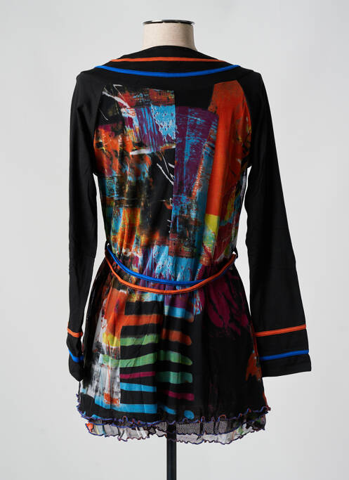 Tunică mâneci lungi negru S.QUISE femeie