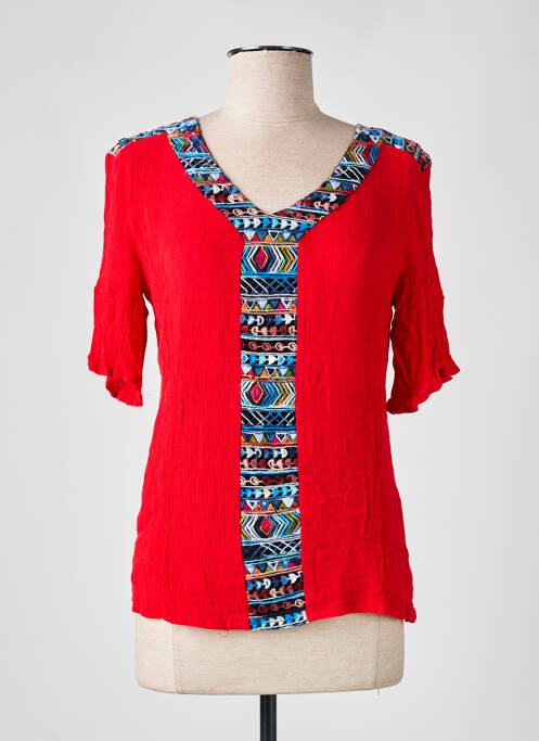 Top roșu S.QUISE femeie