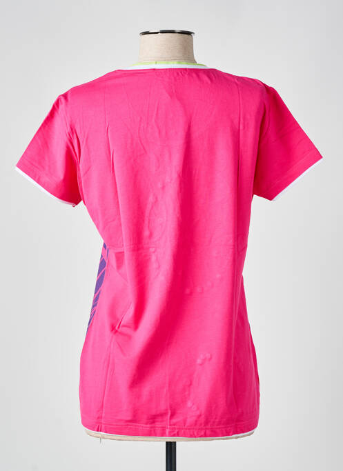 Tricou roz S.QUISE femeie