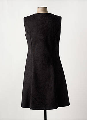 Rochie midi fără mâneci fără mâneci negru S.QUISE femeie