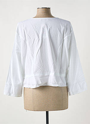 Jachete casual guler rotund alb S.QUISE femeie