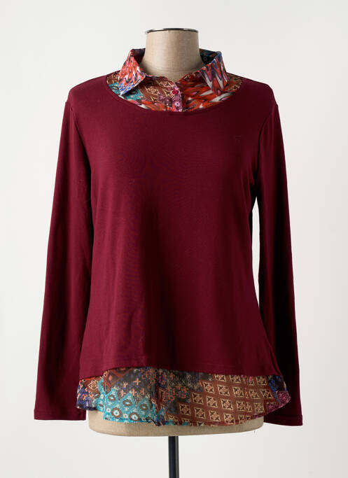 Tricou roșu S.QUISE femeie