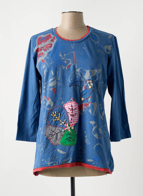 Tricou albastru S.QUISE femeie