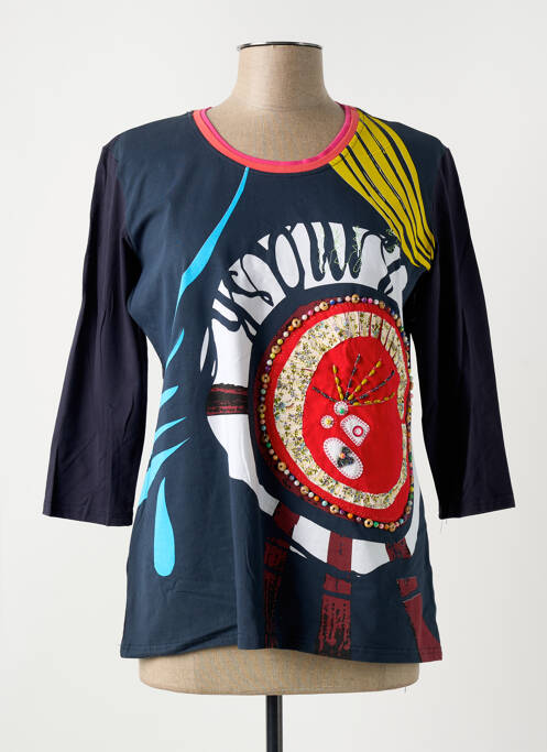 Tricou albastru S.QUISE femeie