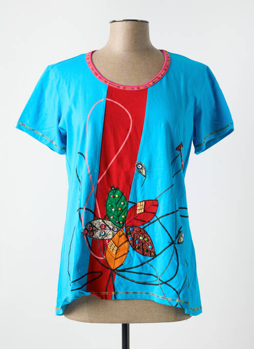 Tricou albastru S.QUISE femeie