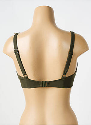 Sutien de costum de baie elasticitate sutien balconet cu decolteu înalt verde EMPREINTE femeie