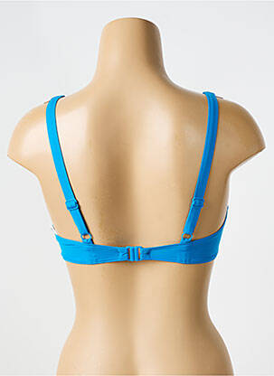 Sutien de costum de baie elasticitate sutien balconet cu decolteu înalt albastru EMPREINTE femeie