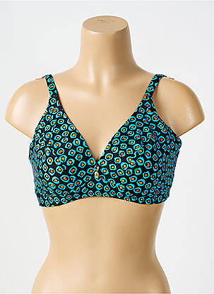 Sutien de costum de baie negru ANTIGEL femeie