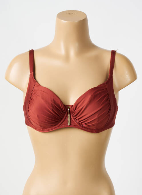 Sutien de costum de baie portocaliu ANTIGEL femeie