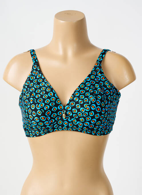 Sutien de costum de baie negru ANTIGEL femeie