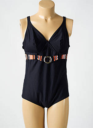 Costum de baie dintr-o singură piesă negru ANTIGEL femeie