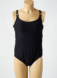 Costum de baie dintr-o singură piesă efect material satinat top sutien modelat negru PRIMADONNA femeie