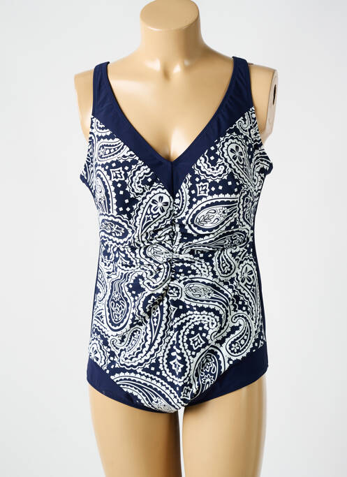 Costum de baie dintr-o singură piesă albastru ANITA femeie