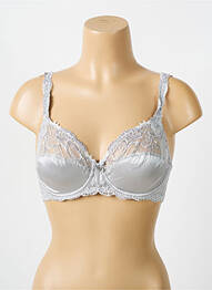 Sutien broderie sutien cupe întregi cu decolteu înalt gri LISE CHARMEL femme