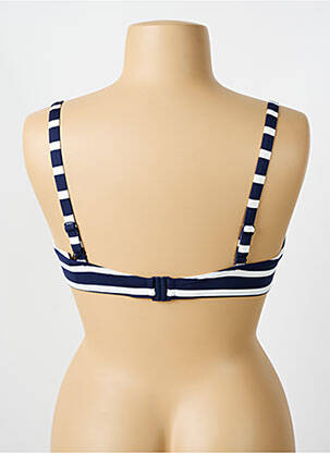 Sutien de costum de baie bretele elastice reglabile albastru PRIMADONNA femeie