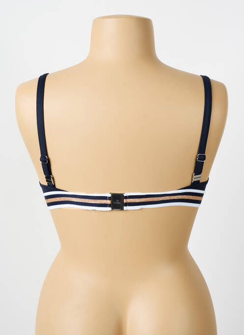 Sutien de costum de baie albastru ANTIGEL femeie