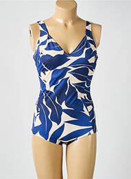 Costum de baie dintr-o singură piesă imprimeu fantezie albastru TRIUMPH femme