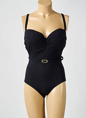 Costum de baie dintr-o singură piesă negru EMPREINTE femeie