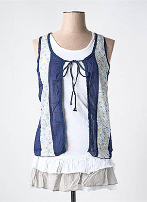 Tunică fără mâneci albastru RED SOUL femeie