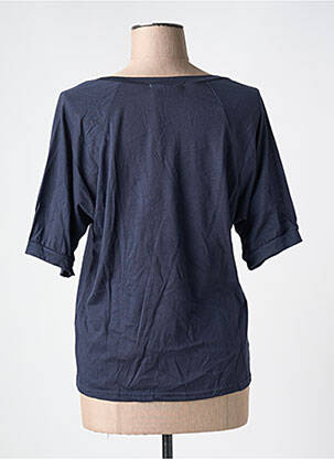 Tricou mâneci 3/4 mâneci 3/4 albastru REDSOUL femeie