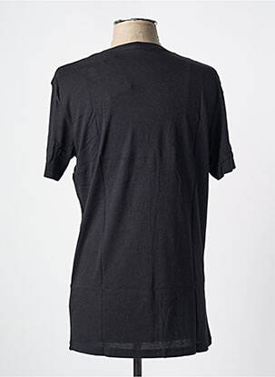 Tricou croială cambrată mâneci scurte negru INSANE bărbat