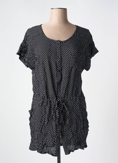 Tunică mâneci scurte negru REDSOUL femeie