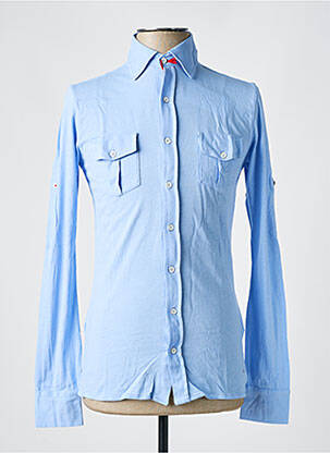 Cămașă cu mâneci lungi albastru deschis LES GARCONS FACILES bărbat