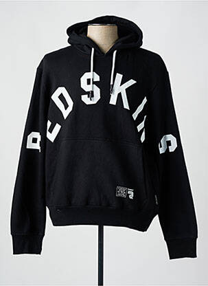 Hanorac cu glugă negru REDSKINS bărbat