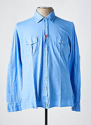 Cămașă cu mâneci lungi albastru LES GARCONS FACILES bărbat