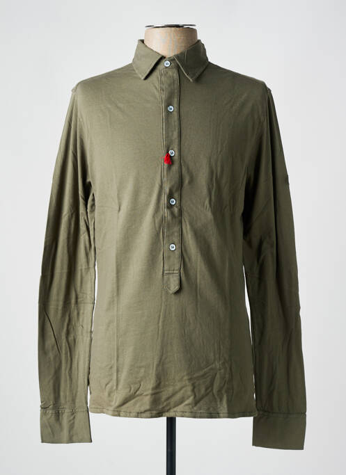 Polo verde închis LES GARCONS FACILES bărbat